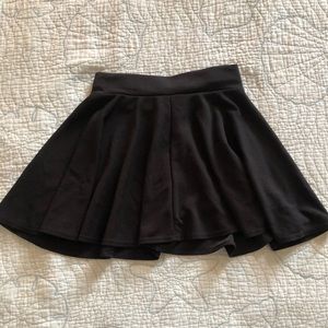 Black Skater Skirt